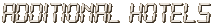 Additional hotels